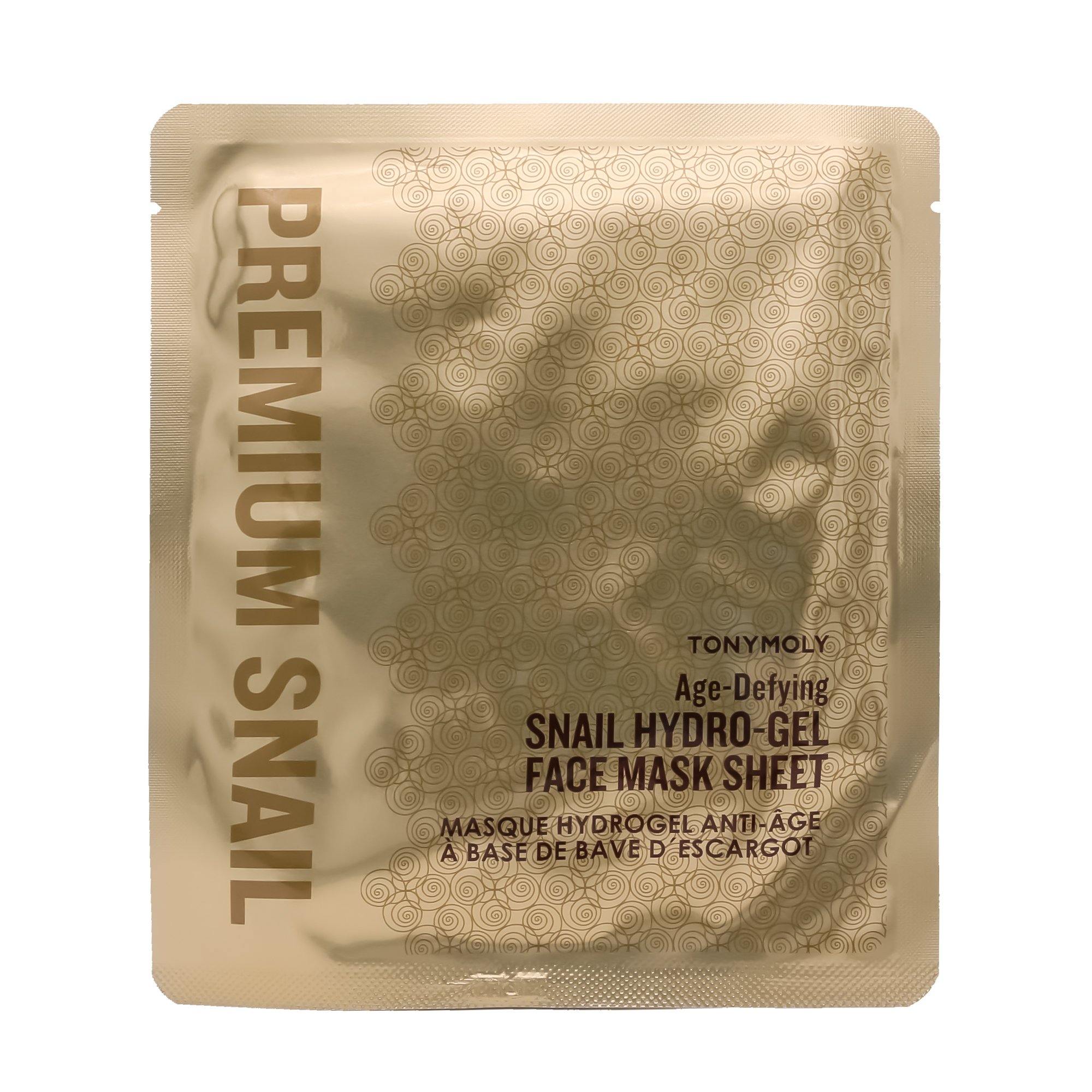 TONYMOLY Premium Snail - Age Defying Snail Hydrogel Face Mask Sheet - TONYMOLY OFFICIAL