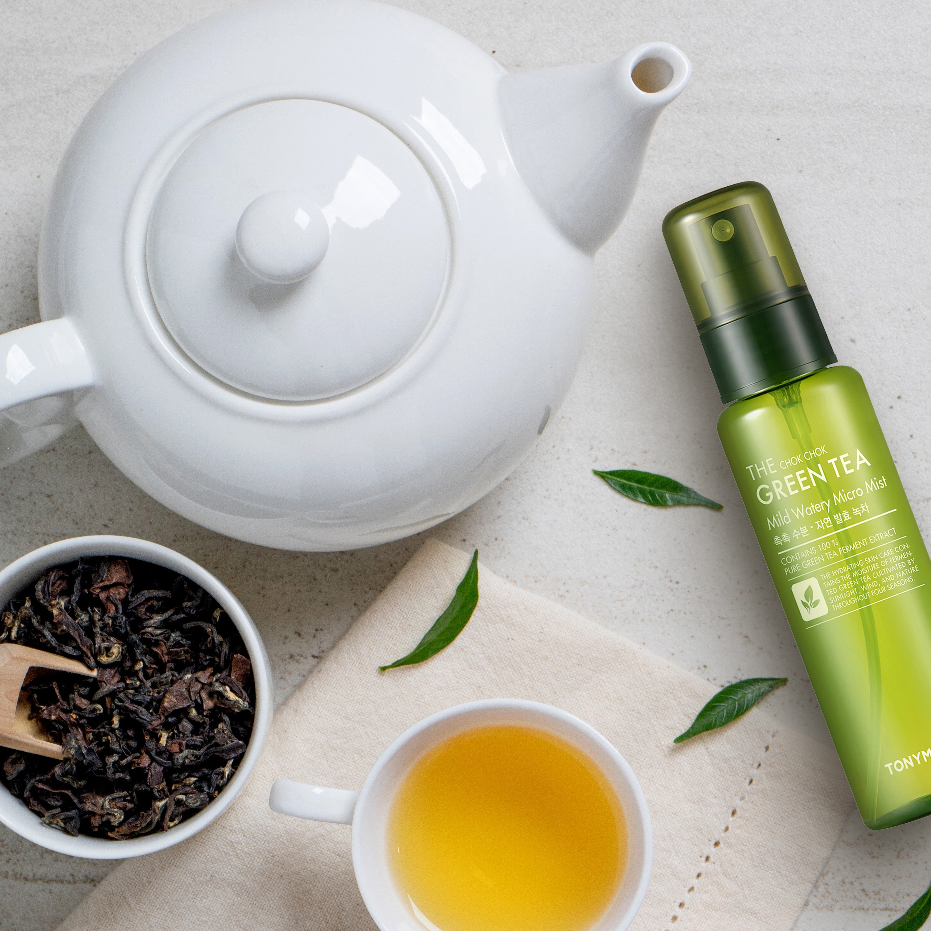 TONYMOLY The Chok Chok Green Tea Watery Micro Mist 90ml - Face Mist | Korean Skin Care