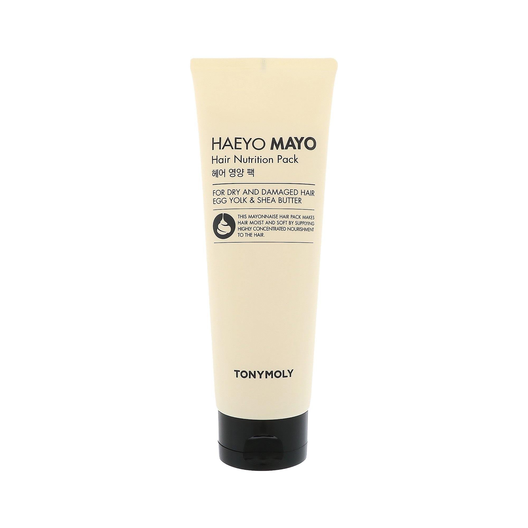 TONYMOLY Haeyo Mayo Hair Nutrition Mask - 250ml | Hydration ¦ Korean Skin Care
