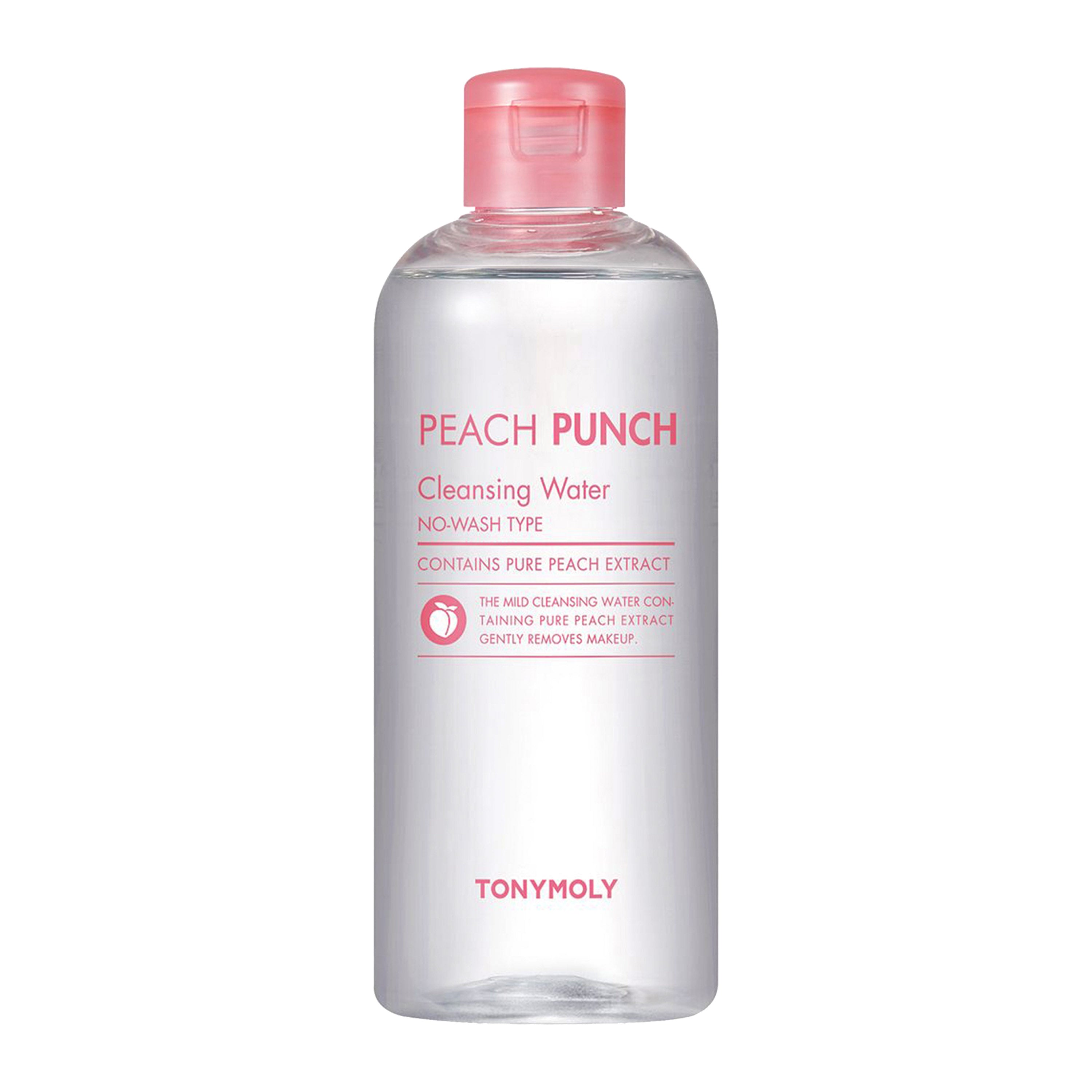 TONYMOLY Peach Punch Cleansing Water 300ml | Korean Skin Care