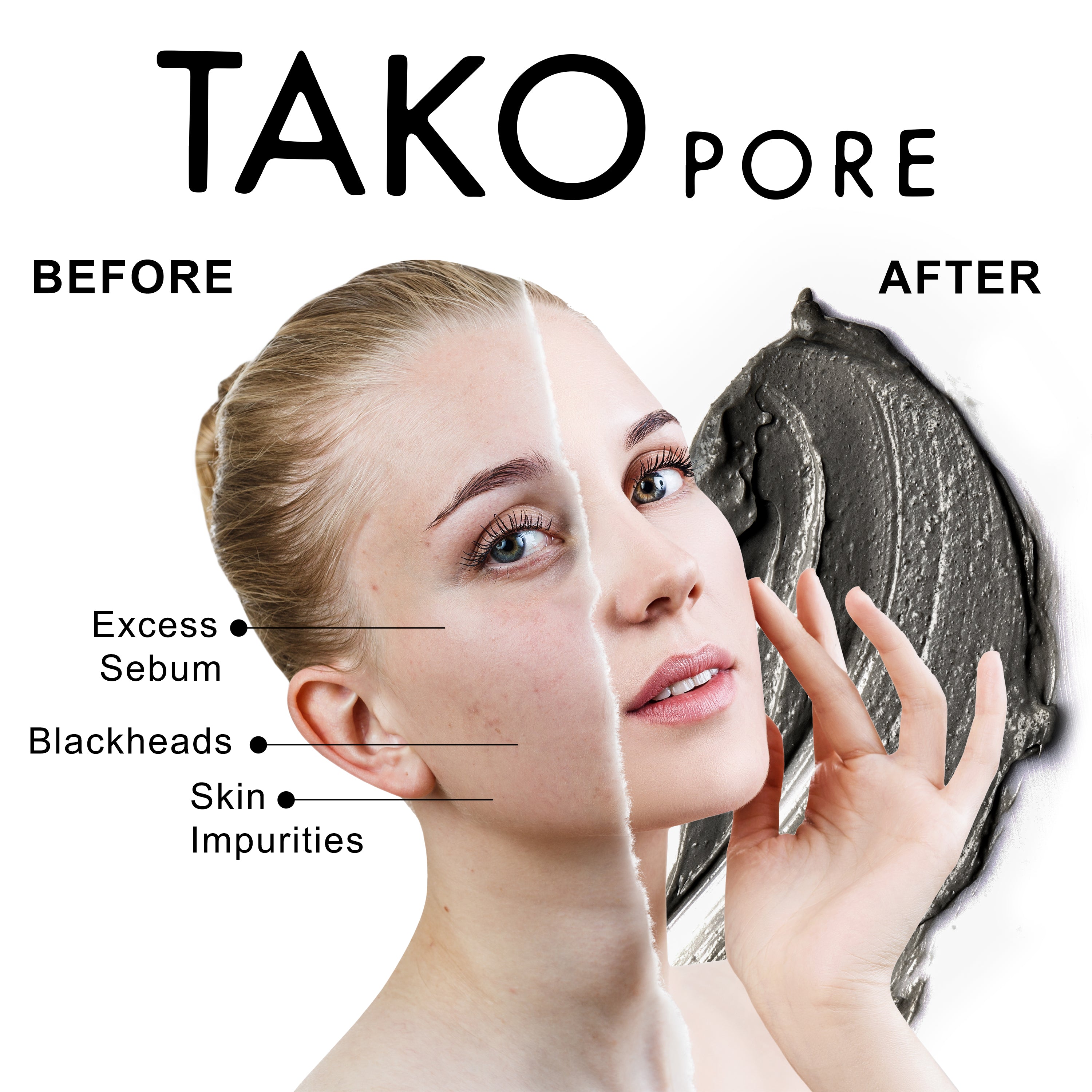 TONYMOLY Tako Pore Blackhead Scrub Stick | Korean Skin Care