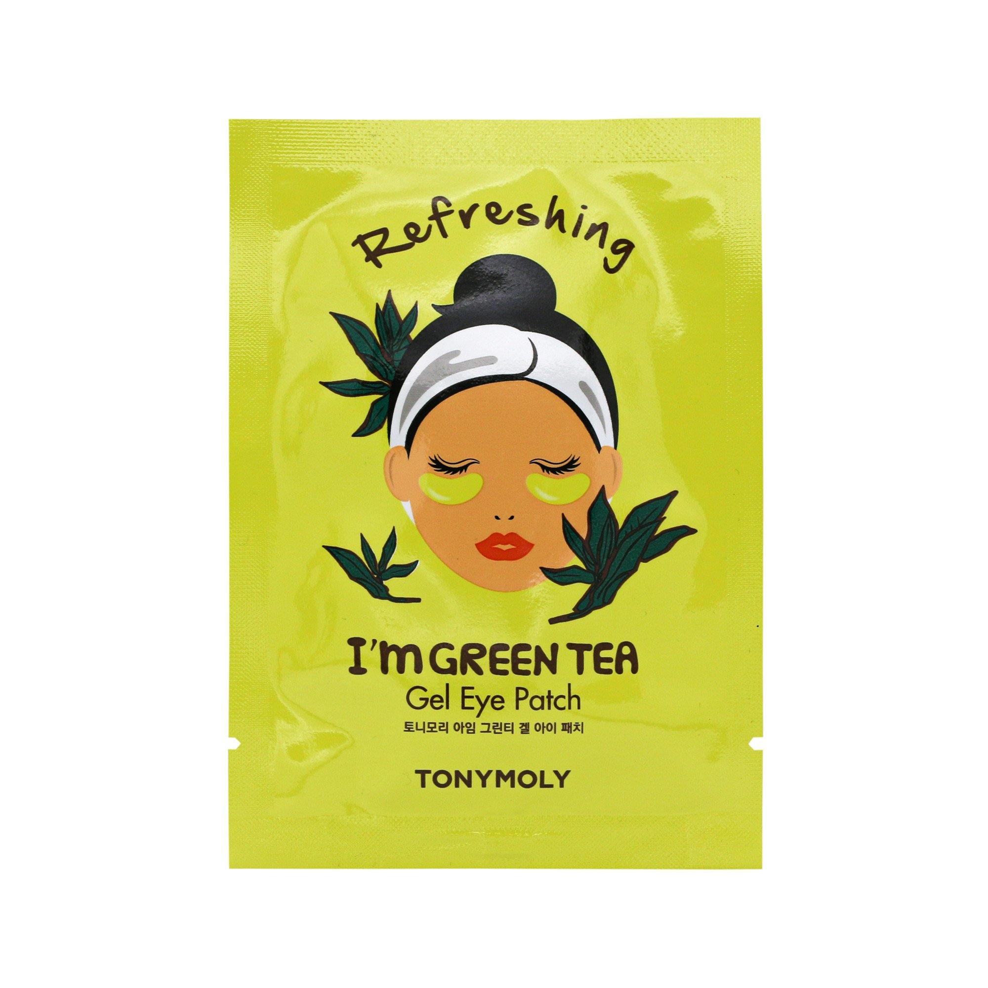 TONYMOLY I'm Green Tea Eye Patch - Hydrogel | Korean Skin Care