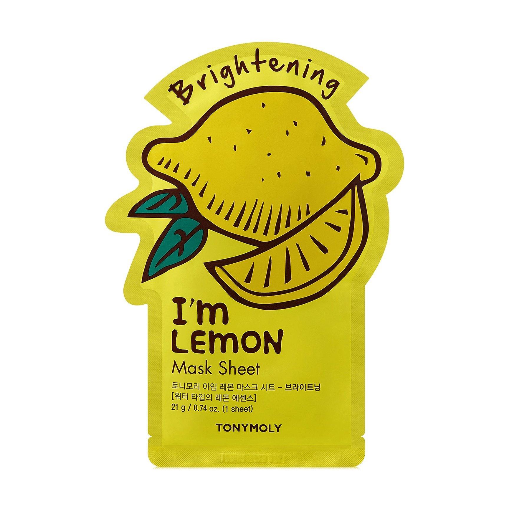 TONYMOLY I'm Lemon Sheet Mask - Brightening - Face Mask | Korean Skin Care