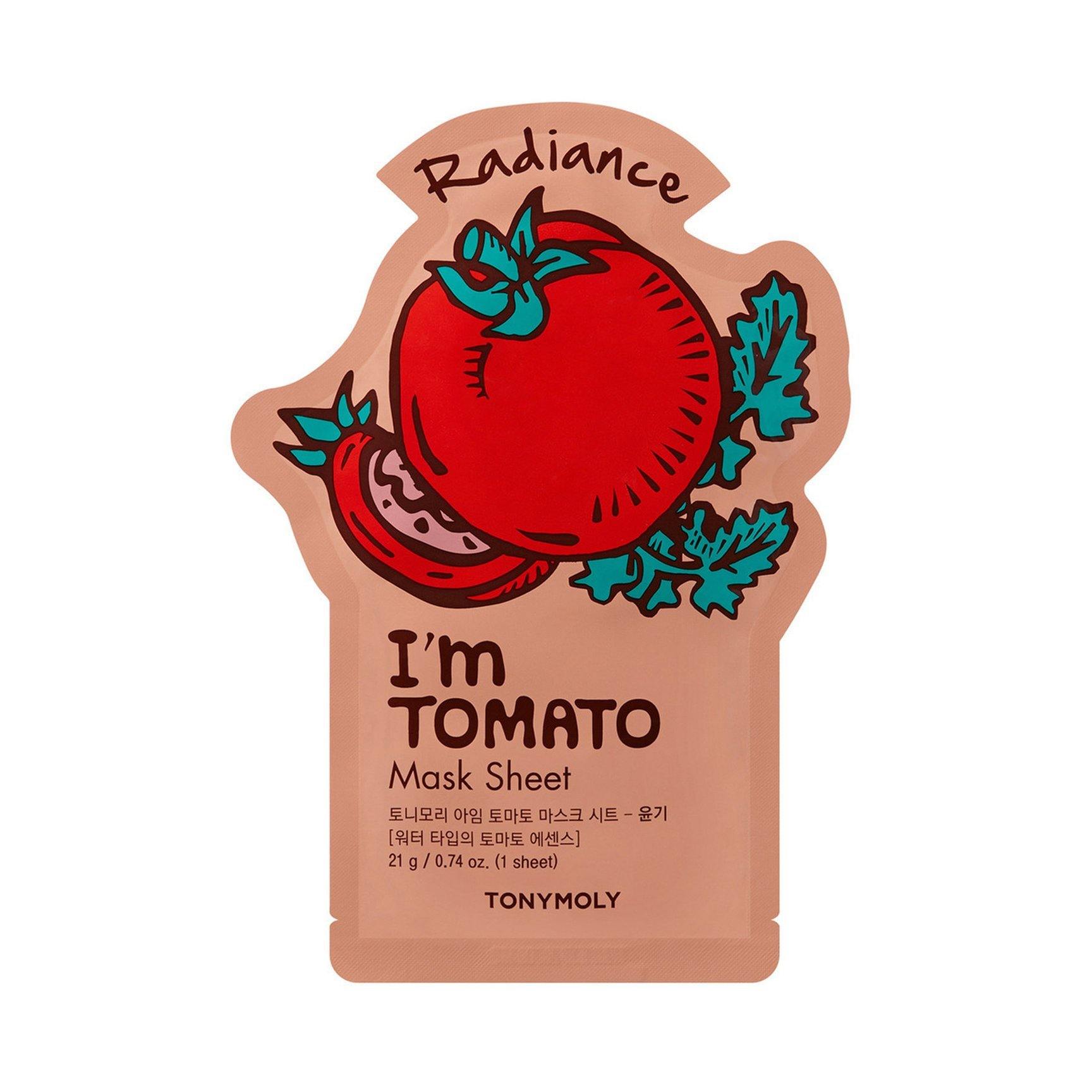 TONYMOLY I'm Tomato Sheet Masks - Radiance - Face Mask | Korean Skin Care